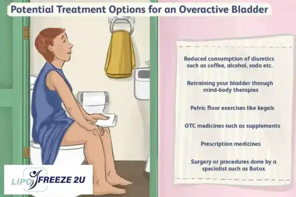image of woman on toilet because of an overactive bladder Stowmarket