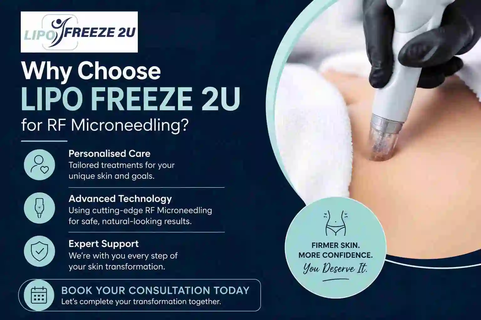 Why Choose LIPO FREEZE 2U for RF Microneedling Stowmarket?